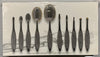 Artis Elite Makeup Brushes set of 10 pieces by CosmeFibre New in Box