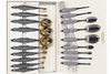 Artis Elite Makeup Brushes set of 10 pieces by CosmeFibre New in Box